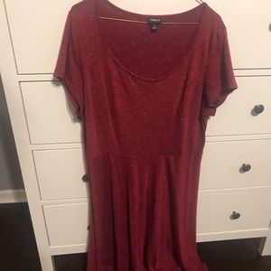 Burgundy Torrid Dress